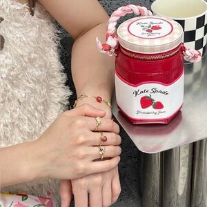 Kate Spade novelty KG650 Strawberry Dreams 3D Jam Crossbody NWT